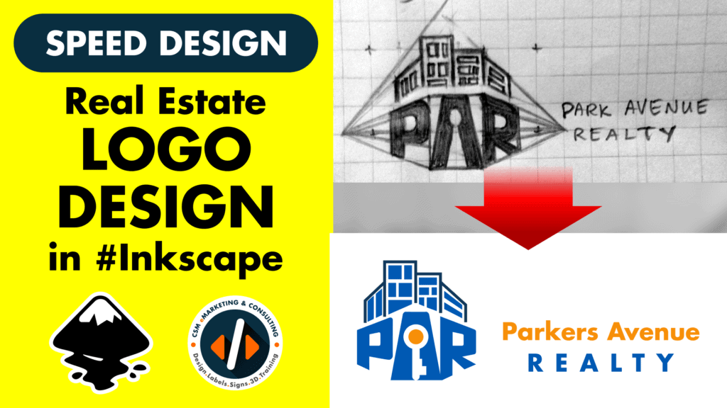Youtube-thumbnail-template-inkscape-logo-design-parkers-ave-realty Png