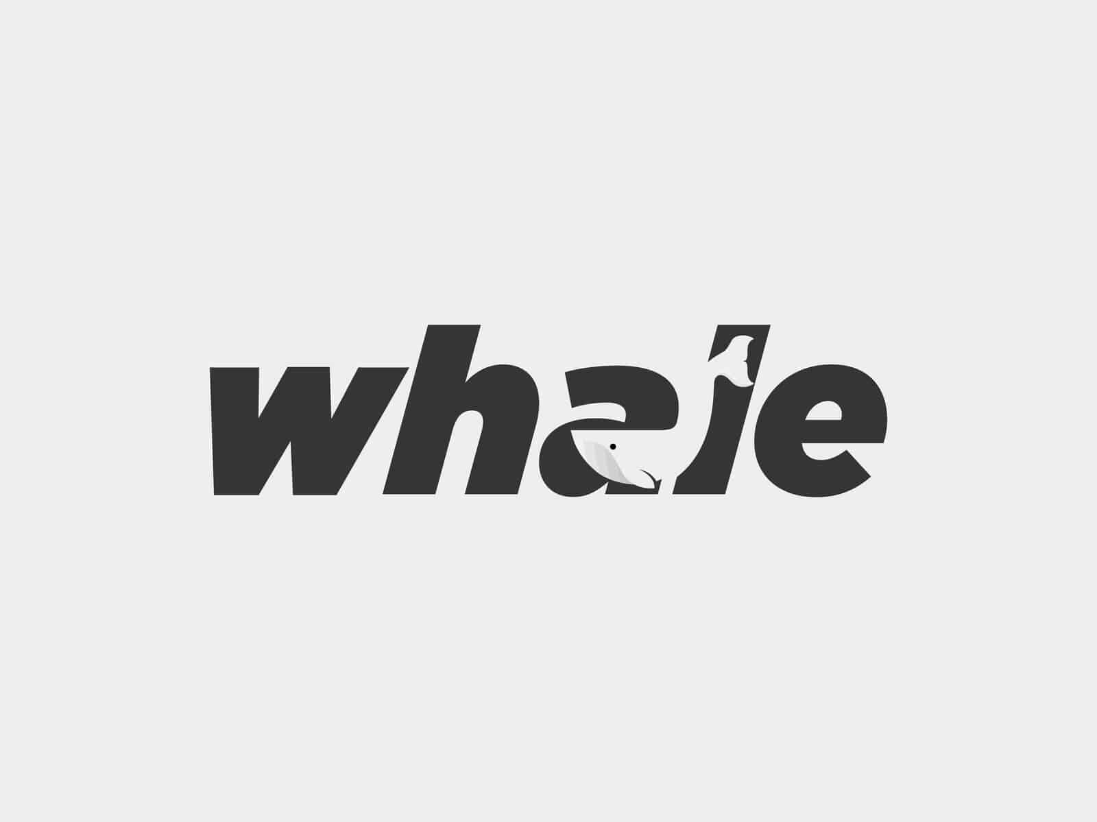 whale logo design by Diff art 🏀 Logo & Brand Identity Designer