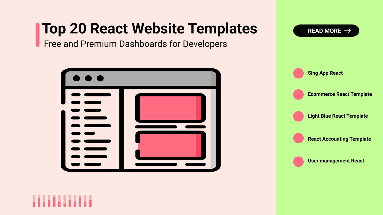 Top 20 Best React Website Templates For React Developers Flatlogic 