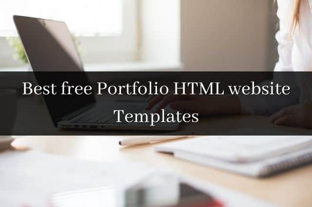 Best-free-portfolio-html-website-templates Jpg