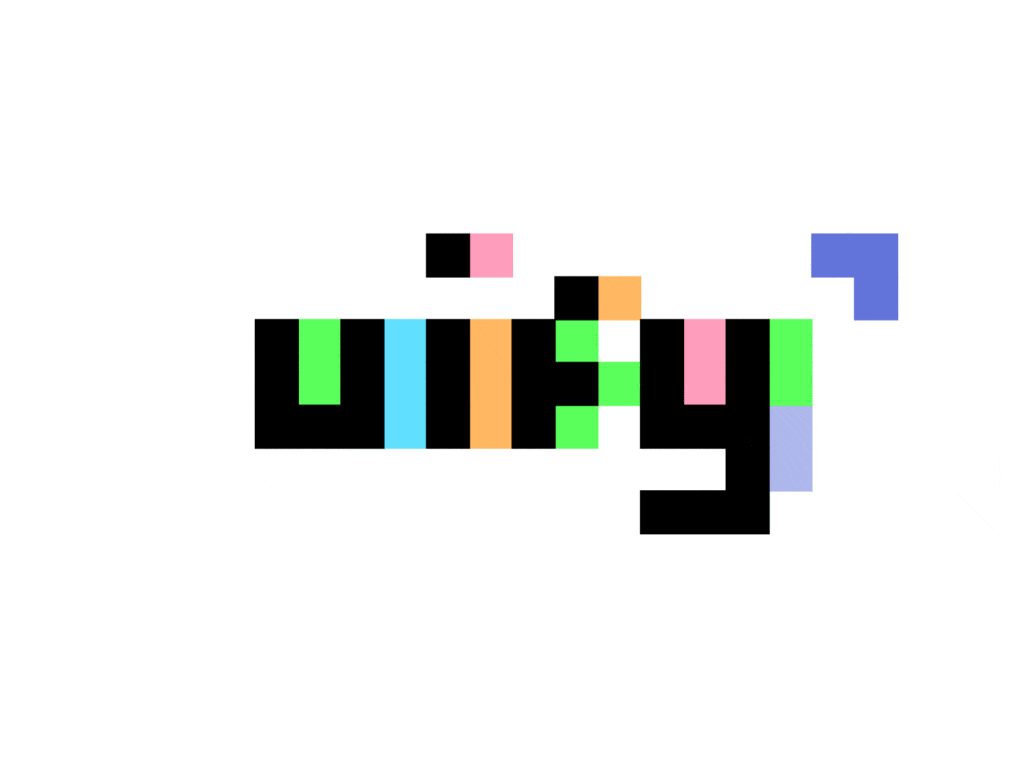 Uify Modular Ui Builder Dynamic Logo Design By Alex Tass Gif