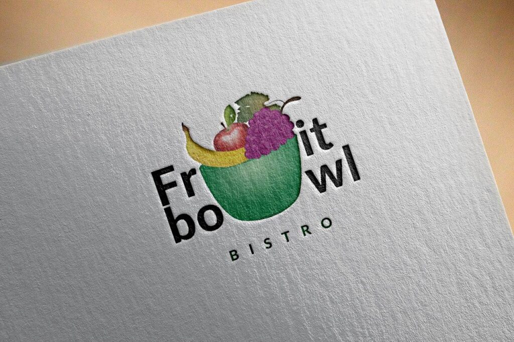 Logo Mock Up On Paper Free Psd 3 Bowl 847