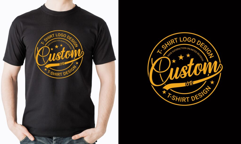 I Will Do Amazing Custom T Shirt Logo Design Scaled